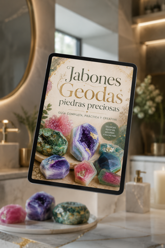 Jabones Geodas sorprendentes - Guia Completa