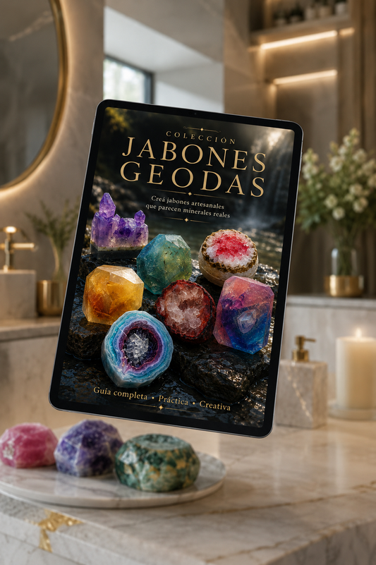 Jabones Geodas sorprendentes - Guia Completa